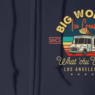 Big Worms Ice Cream What Chu Want Full Zip Hoodie