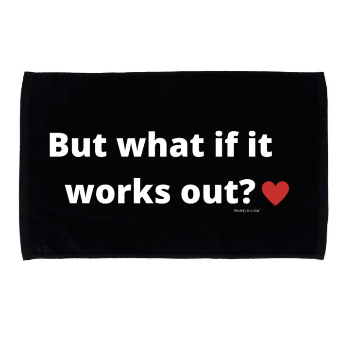 But What If It Works Out? Great Gift Microfiber Hand Towel