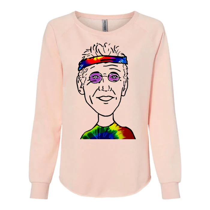 Bill Walton Jay Bilas Share Memories Tie Dye Womens California Wash Sweatshirt