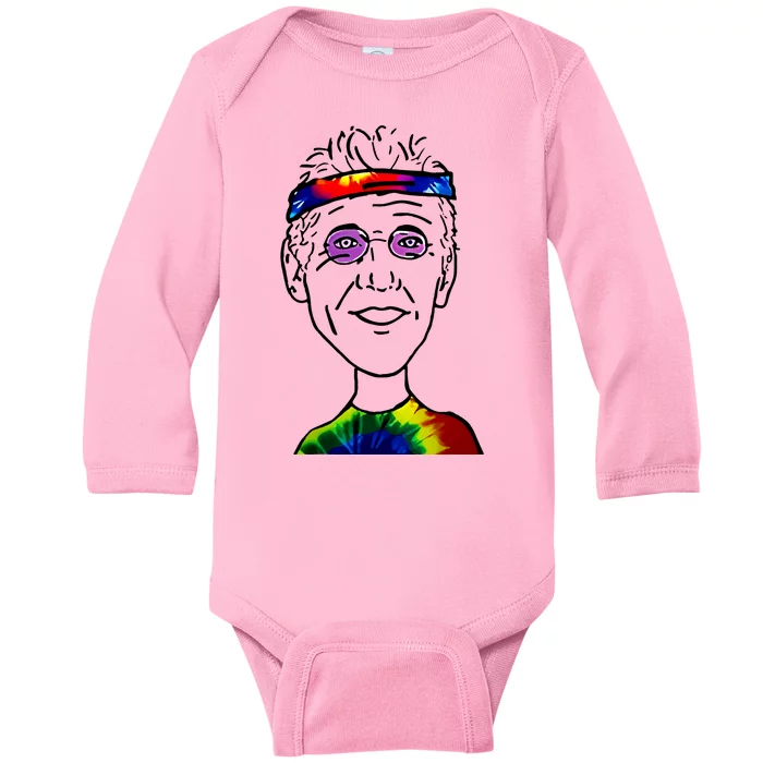 Bill Walton Jay Bilas Share Memories Tie Dye Baby Long Sleeve Bodysuit