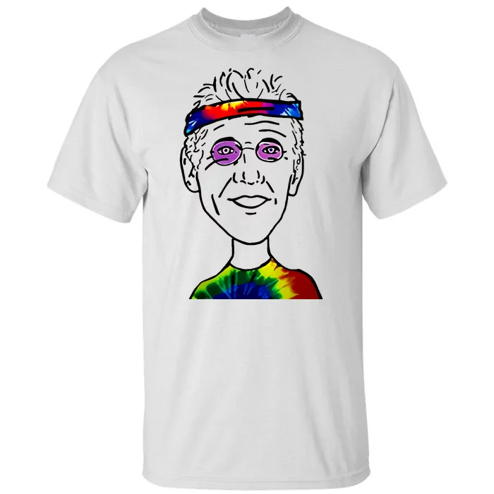 Bill Walton Jay Bilas Share Memories Tie Dye Tall T-Shirt