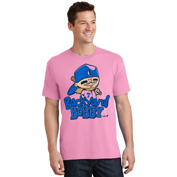 Bobby Witt Jr. Backyard Bobby Kansas City Baseball T-Shirt