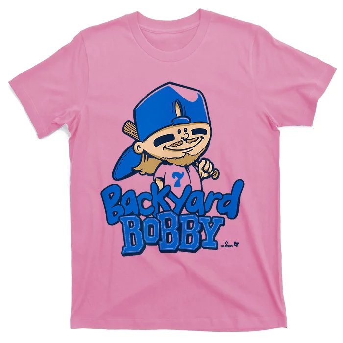 Bobby Witt Jr. Backyard Bobby Kansas City Baseball T-Shirt