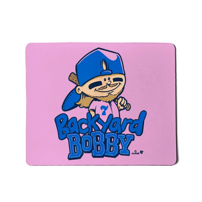 Bobby Witt Jr. Backyard Bobby Kansas City Baseball Mousepad