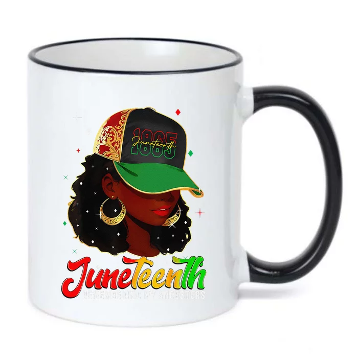 Black Women Juneteenth Remembering My Ancestors Black Color Changing Mug