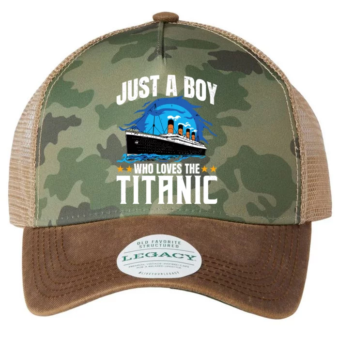 Boy Who Just Love The Rms Titanic Legacy Tie Dye Trucker Hat