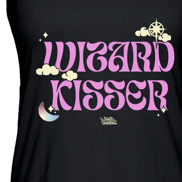 Babsdraws Wizard Kisser Ladies Essential Flowy Tank