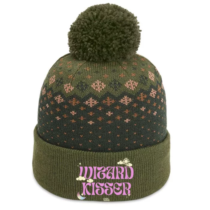 Babsdraws Wizard Kisser The Baniff Cuffed Pom Beanie