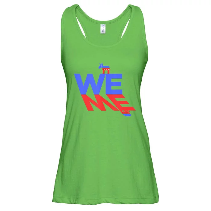 Blue Wave Kamala Harris Ladies Essential Flowy Tank