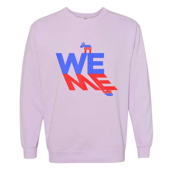 Blue Wave Kamala Harris Garment-Dyed Sweatshirt