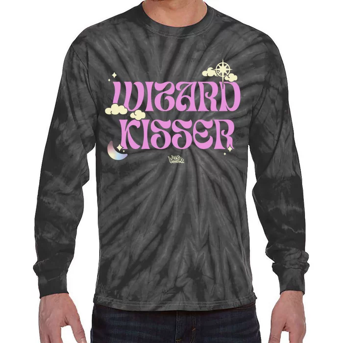 Babsdraws Wizard Kisser Tie-Dye Long Sleeve Shirt