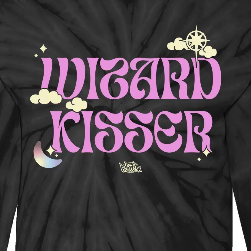 Babsdraws Wizard Kisser Tie-Dye Long Sleeve Shirt