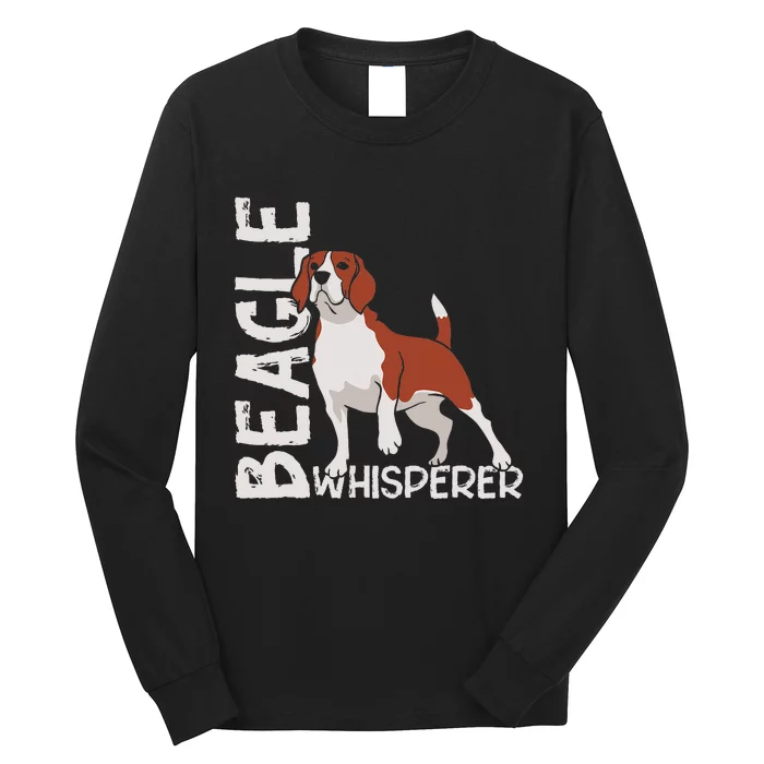 Beagle Whisperer Lover Dog Puppy Beagles Long Sleeve Shirt