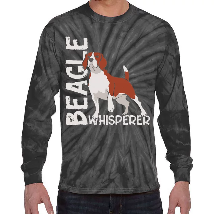 Beagle Whisperer Lover Dog Puppy Beagles Tie-Dye Long Sleeve Shirt