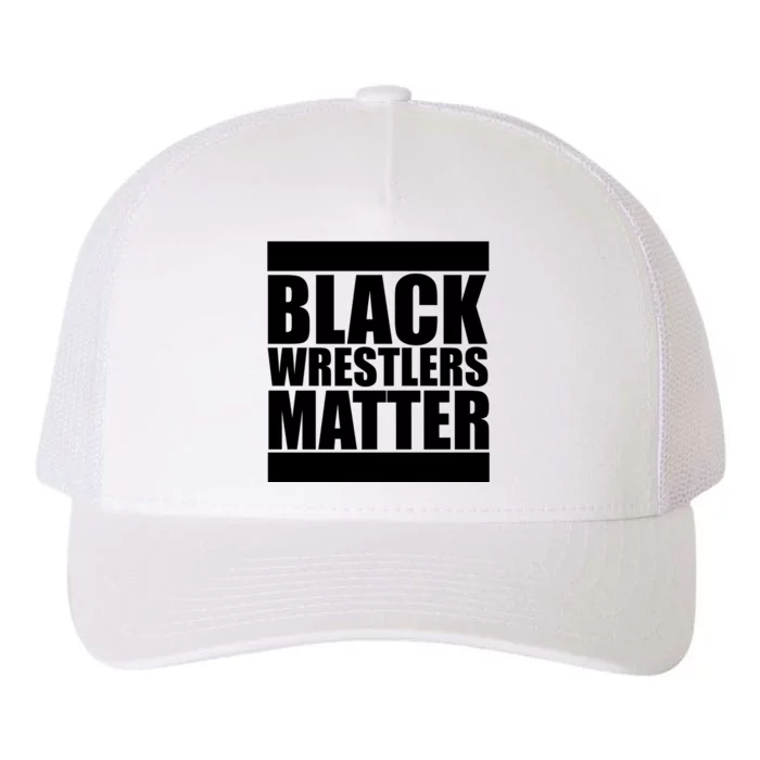 Black Wrestlers Matter Yupoong Adult 5-Panel Trucker Hat