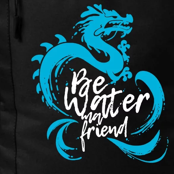 Be Water My Friend Water Dragon Daily Commute Backpack