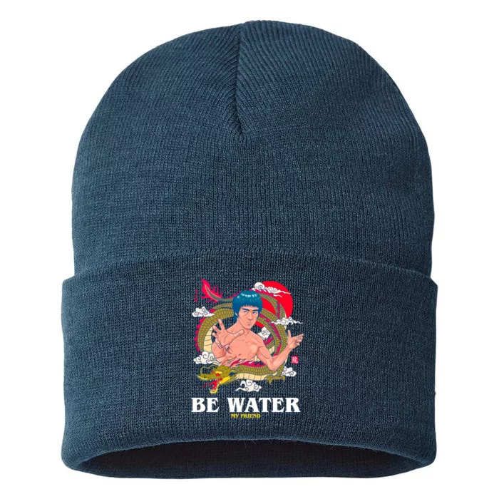 Be Water My Friend Sustainable Knit Beanie