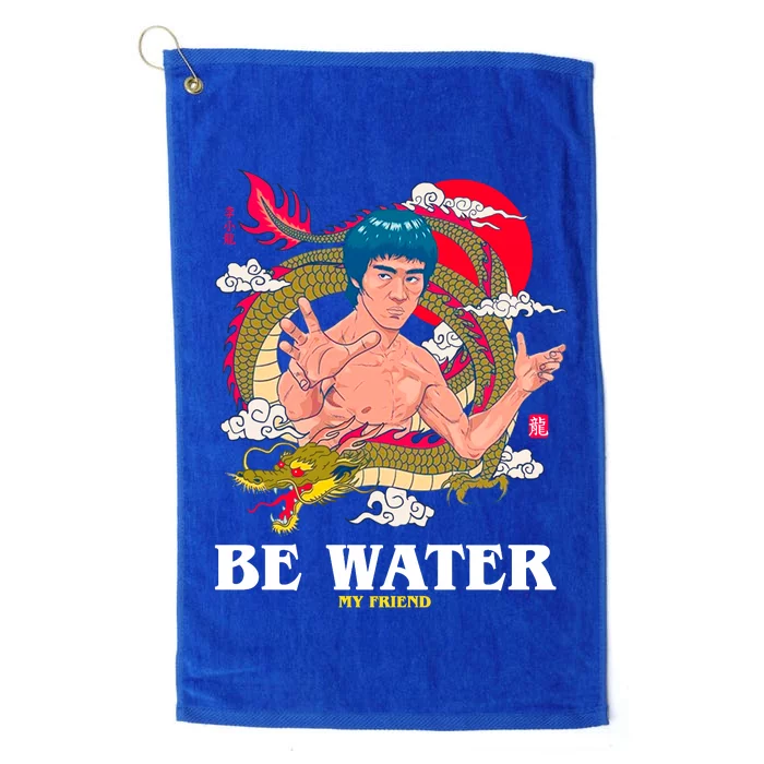 Be Water My Friend Platinum Collection Golf Towel