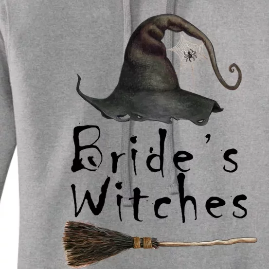 Brides Witches Matching Bachelorette Party Halloween Gift Women's Pullover Hoodie