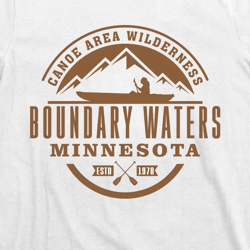 Boundary Waters Minnesota Canoe Area T-Shirt