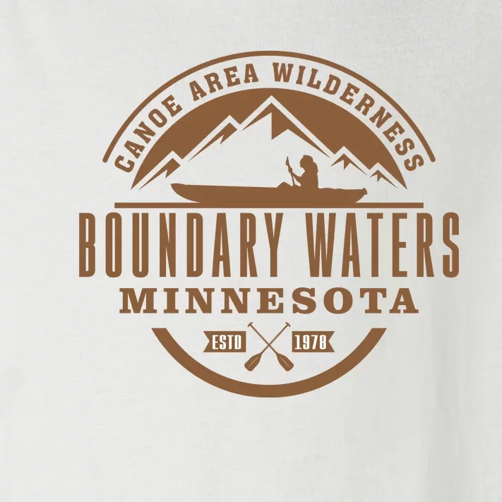 Boundary Waters Minnesota Canoe Area Toddler Long Sleeve Shirt