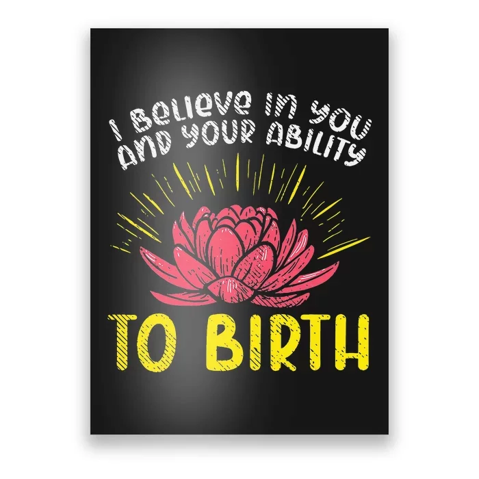 Birth Worker, Midwife, Doula, Childbirth Educator Poster