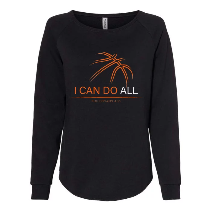 Basketball Women Men Gifts Christian Womens California Wash Sweatshirt