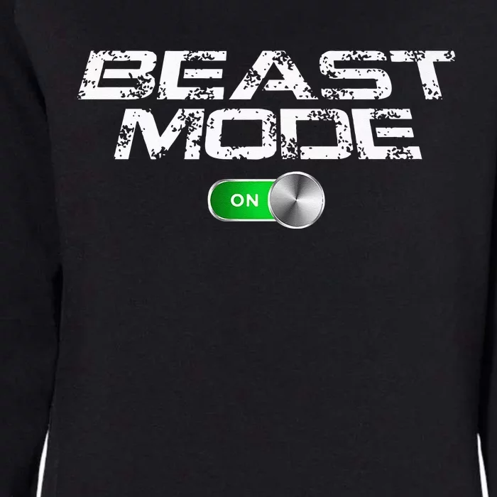 Beast Workout Mode Style Ripped Yoga Locker Healthy Nieces Womens California Wash Sweatshirt