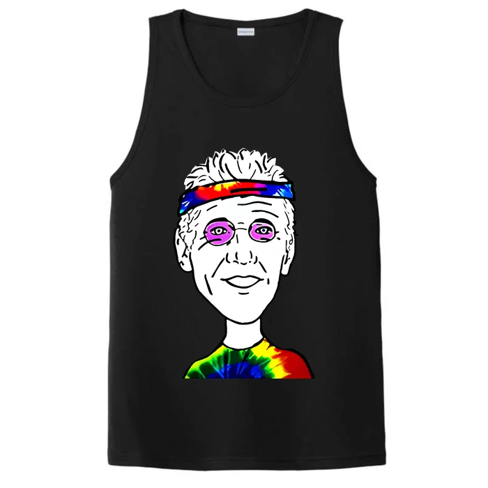 Bill Walton Meme Rip Walton Tiedye Performance Tank