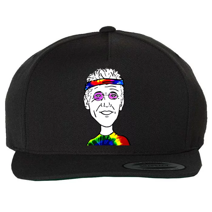 Bill Walton Meme Rip Walton Tiedye Wool Snapback Cap