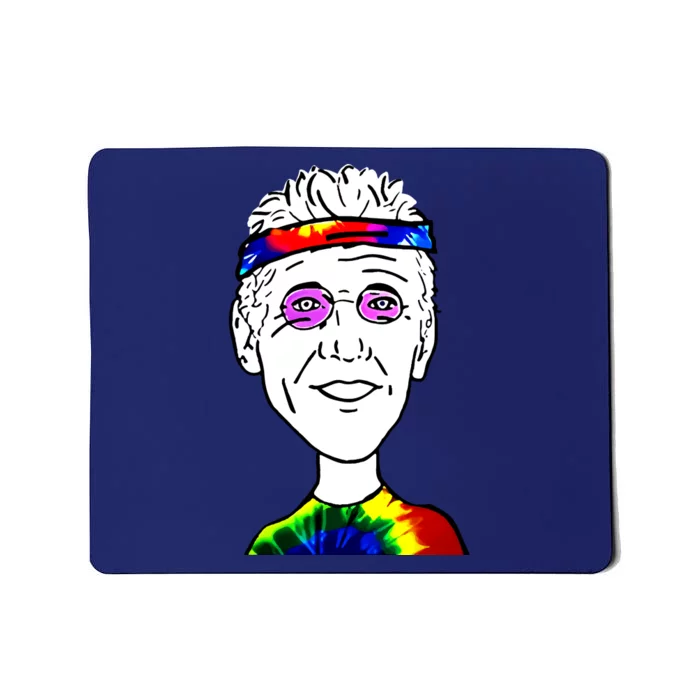 Bill Walton Meme Rip Walton Tiedye Mousepad