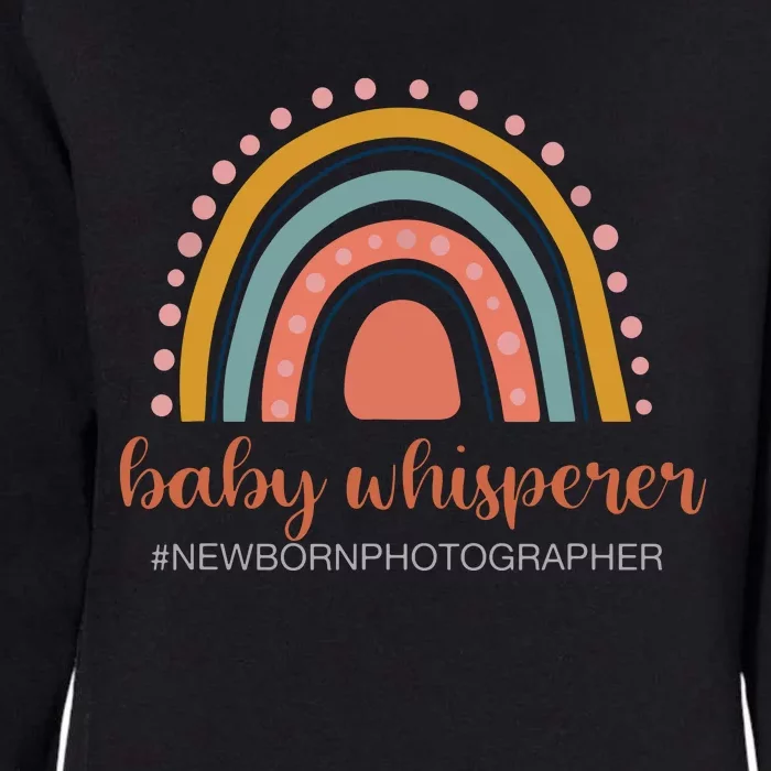 Baby Whisperer Newborn Photographer Rainbow Photographer Womens California Wash Sweatshirt