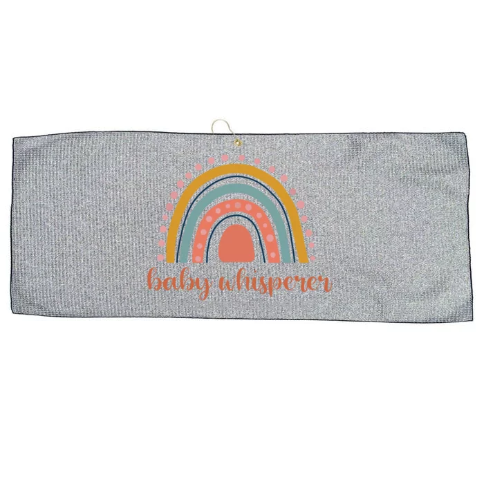 Baby Whisperer Newborn Photographer Rainbow Photographer Large Microfiber Waffle Golf Towel