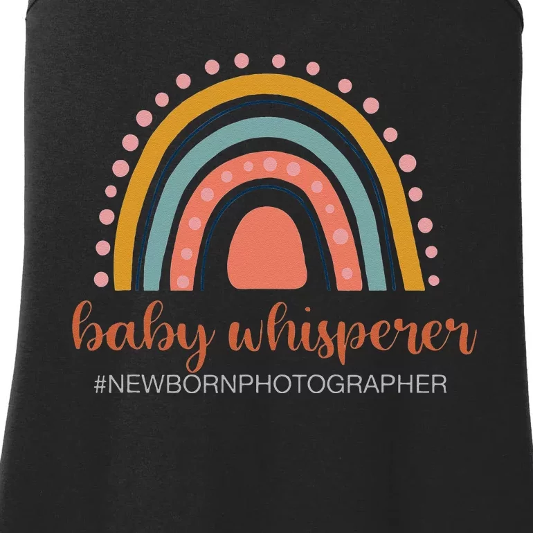 Baby Whisperer Newborn Photographer Rainbow Photographer Ladies Essential Tank