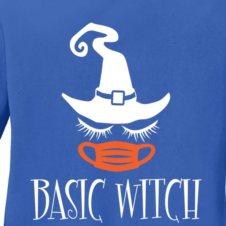 Basic Witch Nurse Gift Ladies Long Sleeve Shirt