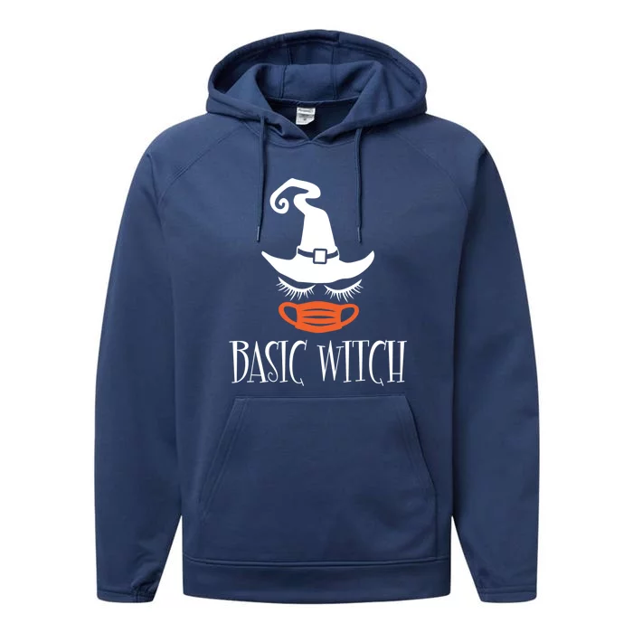 Basic Witch Nurse Gift Performance Fleece Hoodie