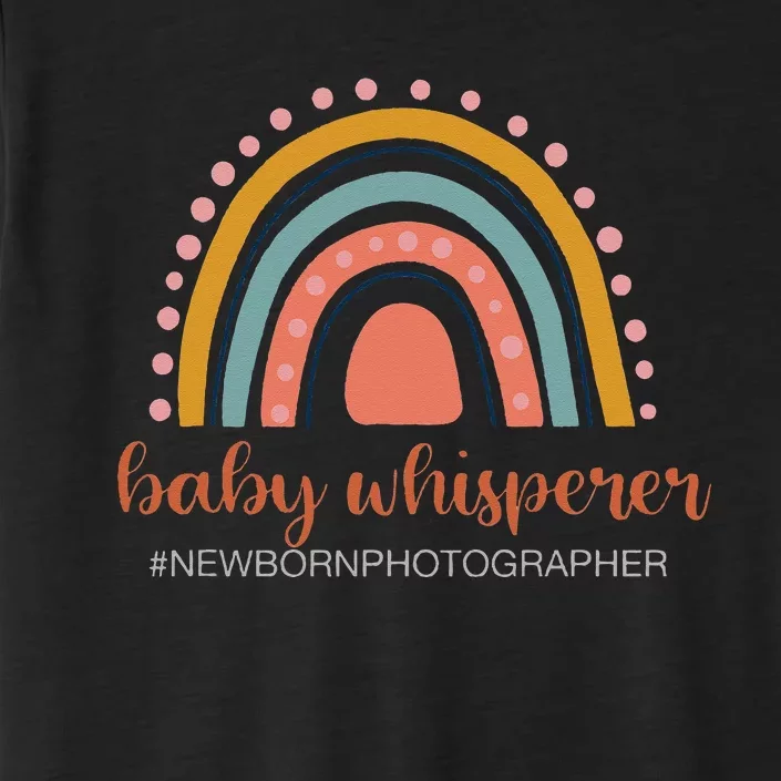 Baby Whisperer Newborn Photographer Rainbow Photographer ChromaSoft Performance T-Shirt