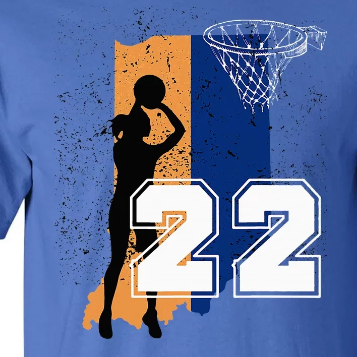 Basketball Women No 22 Jersey Tall T-Shirt