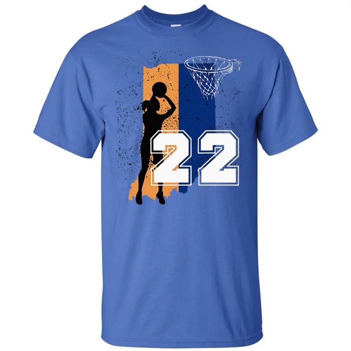 Basketball Women No 22 Jersey Tall T-Shirt