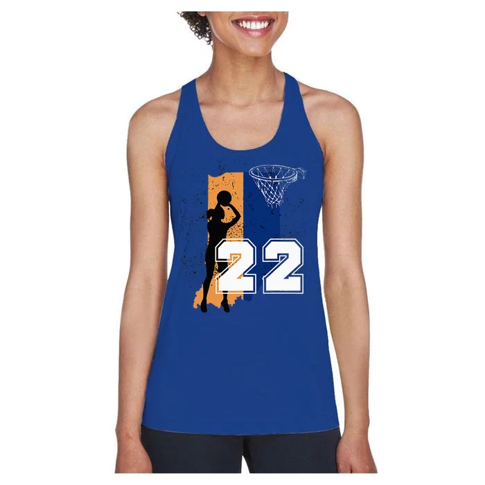 Basketball Women No 22 Jersey Women's Racerback Tank