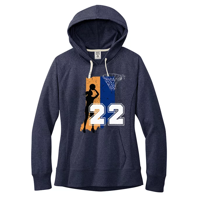 Basketball Women No 22 Jersey Women's Fleece Hoodie