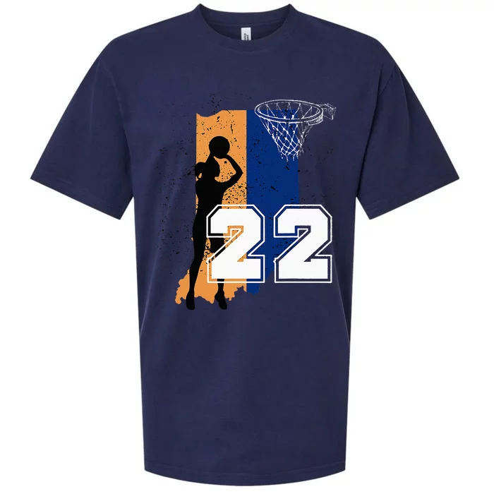 Basketball Women No 22 Jersey Sueded Cloud Jersey T-Shirt