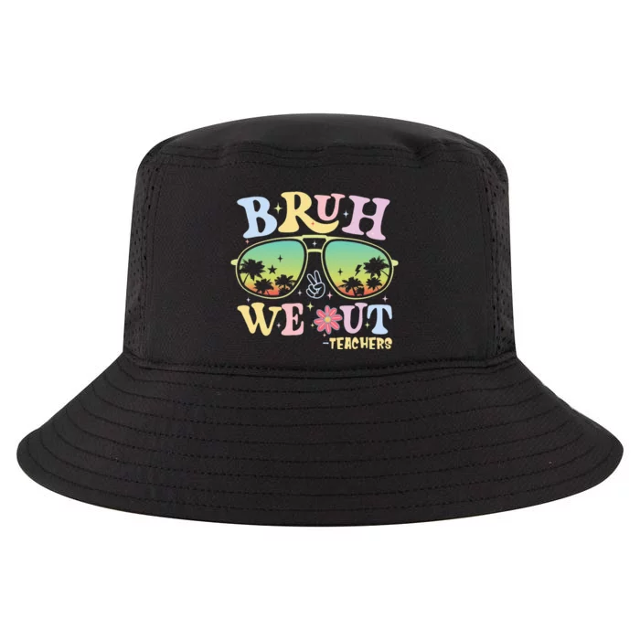 Bruh We Out Teachers Happy Last Day Of School Cool Comfort Performance Bucket Hat