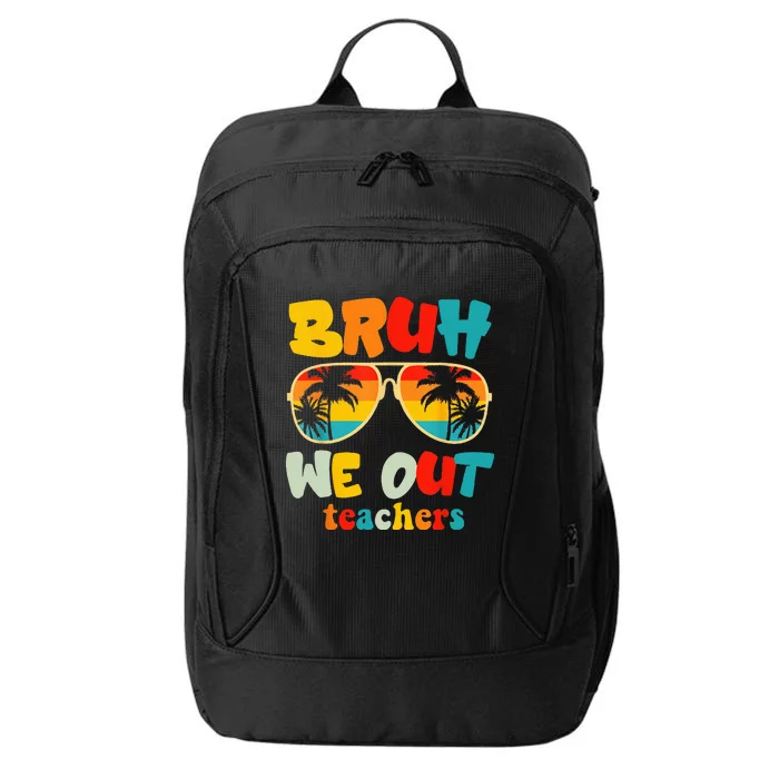 Bruh We Out Teachers City Backpack