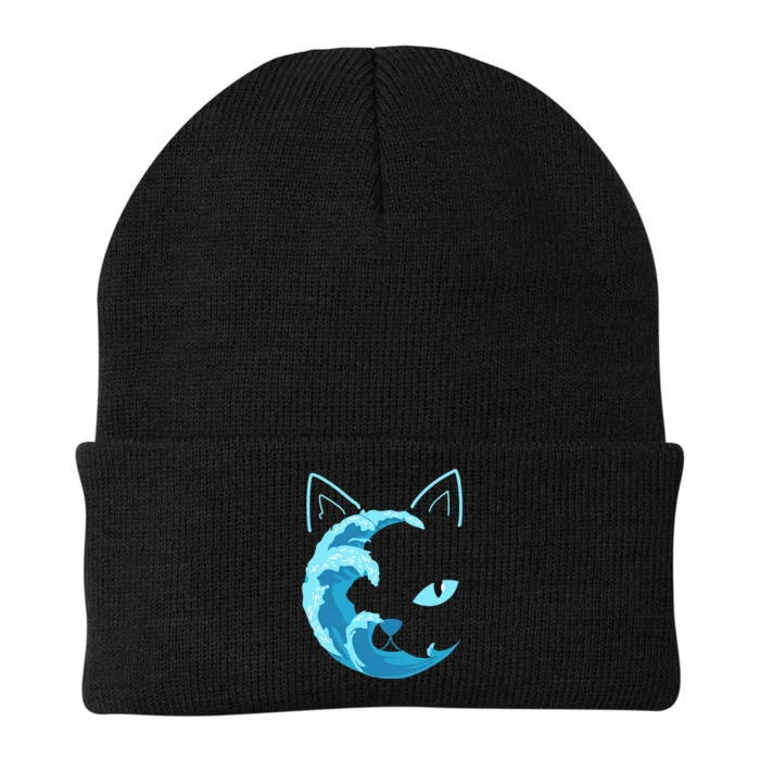 Blue Wave Of Cat Ladies For Kamala Knit Cap Winter Beanie