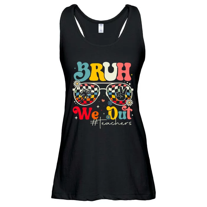 Bruh We Out Teachers Ladies Essential Flowy Tank