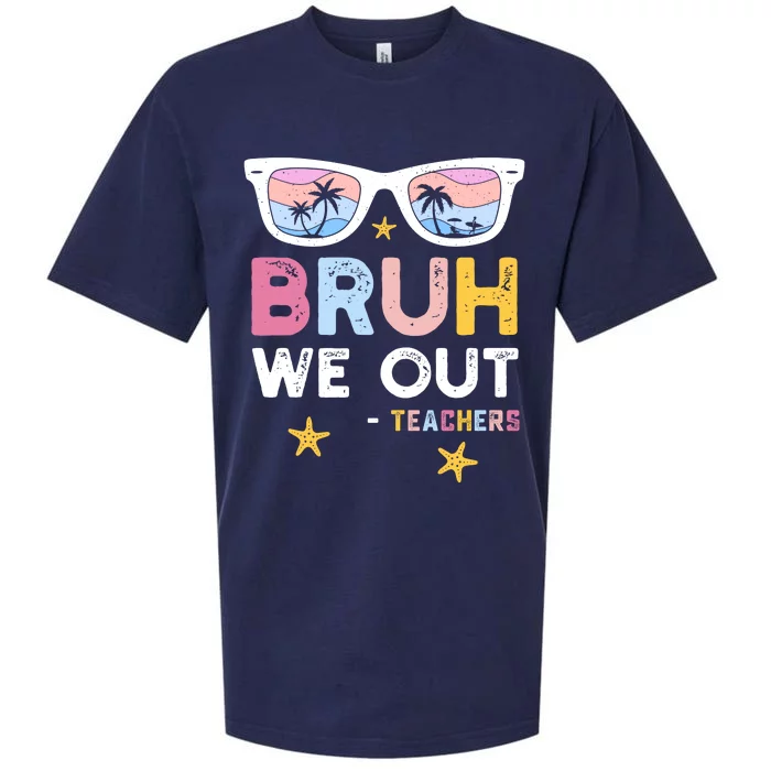 Bruh We Out Sueded Cloud Jersey T-Shirt