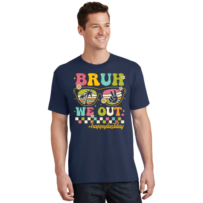 Bruh We Out Funny Last Day Of School Teacher Boy Girl Summer T-Shirt