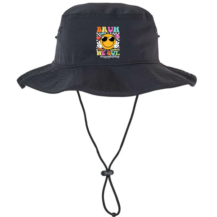 Bruh We Out Teachers Happy Last Day Of School Summer Legacy Cool Fit Booney Bucket Hat