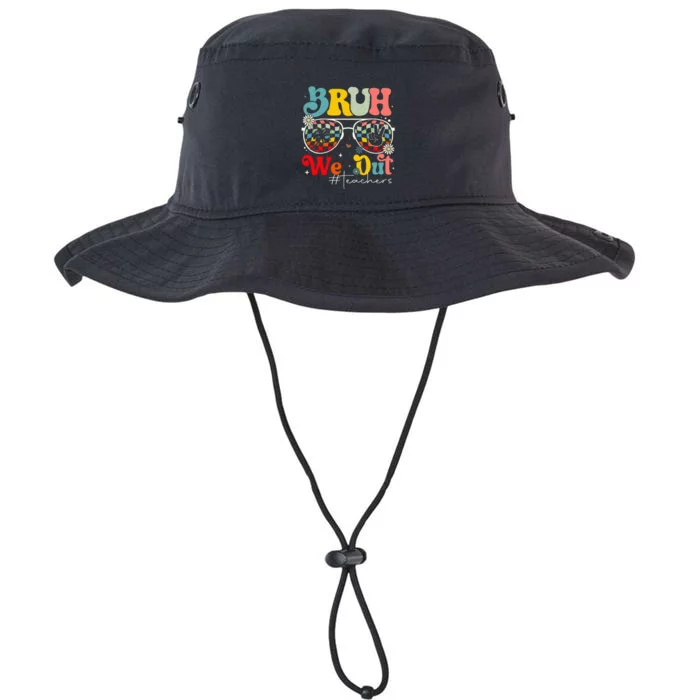 Bruh We Out Teachers End Of School Summer Legacy Cool Fit Booney Bucket Hat